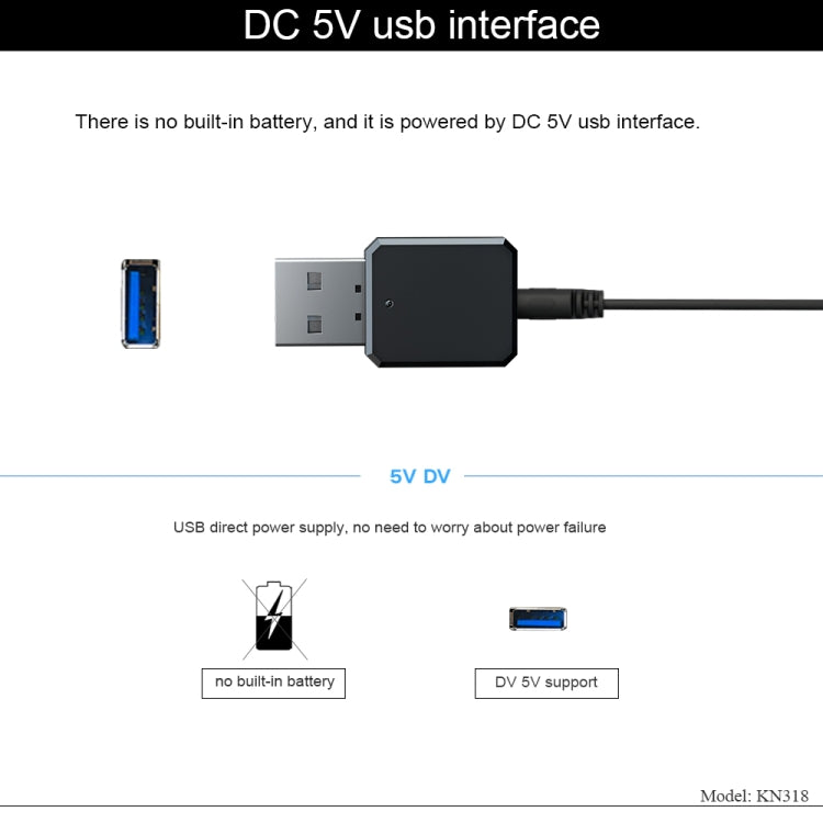 KN318 USB Bluetooth 5.1 Adapter Audio Receiver, KN318 KN318 USB Bluetooth 5.1 Adapter Audio Receiver, KN318